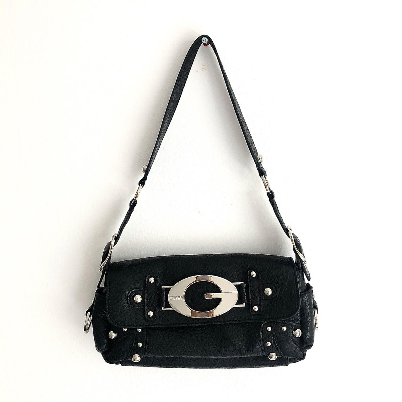 Vintage Guess Y2K studded shoulder bag ⚪️ Approx | Depop