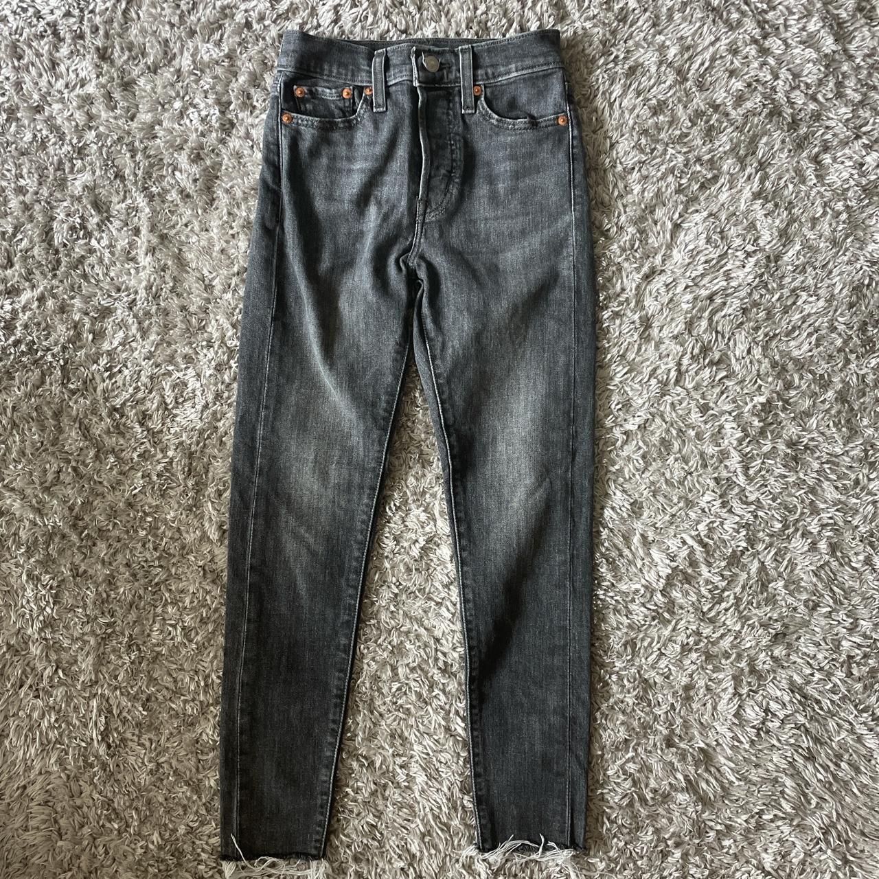 Levis wedgie hotsell skinny black