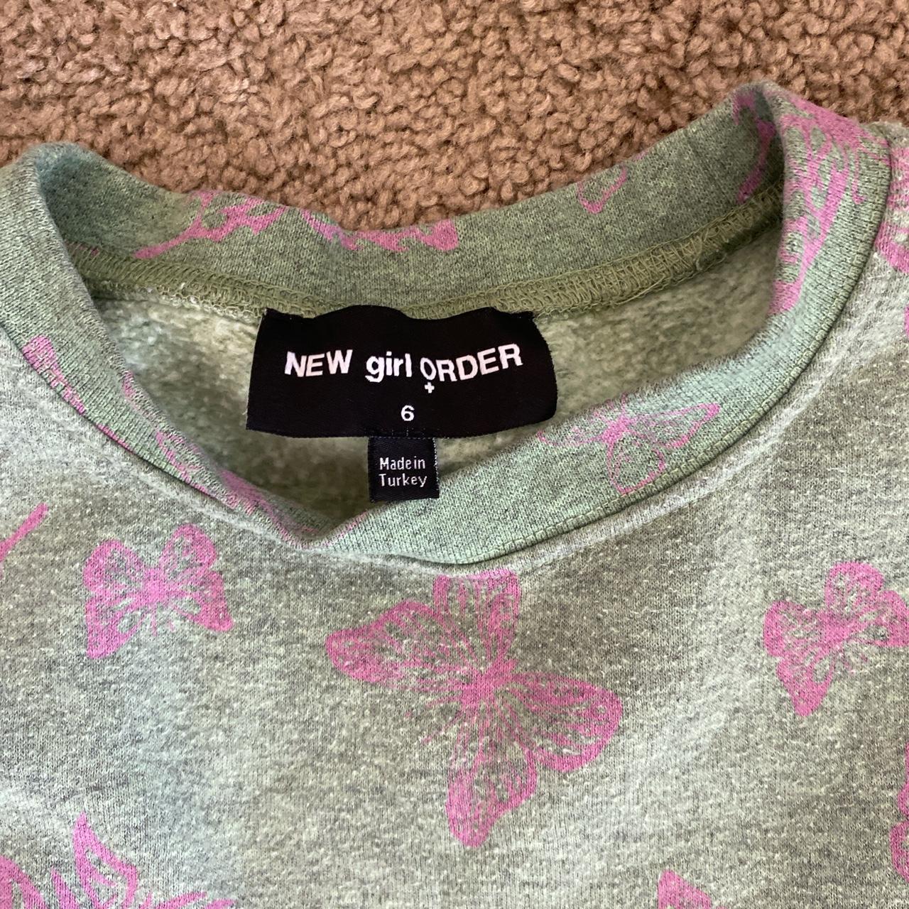 Urban outfitters new girl order crew neck Butterfly... - Depop
