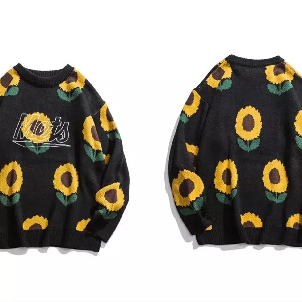 Mets sunflower sweater new arrivals