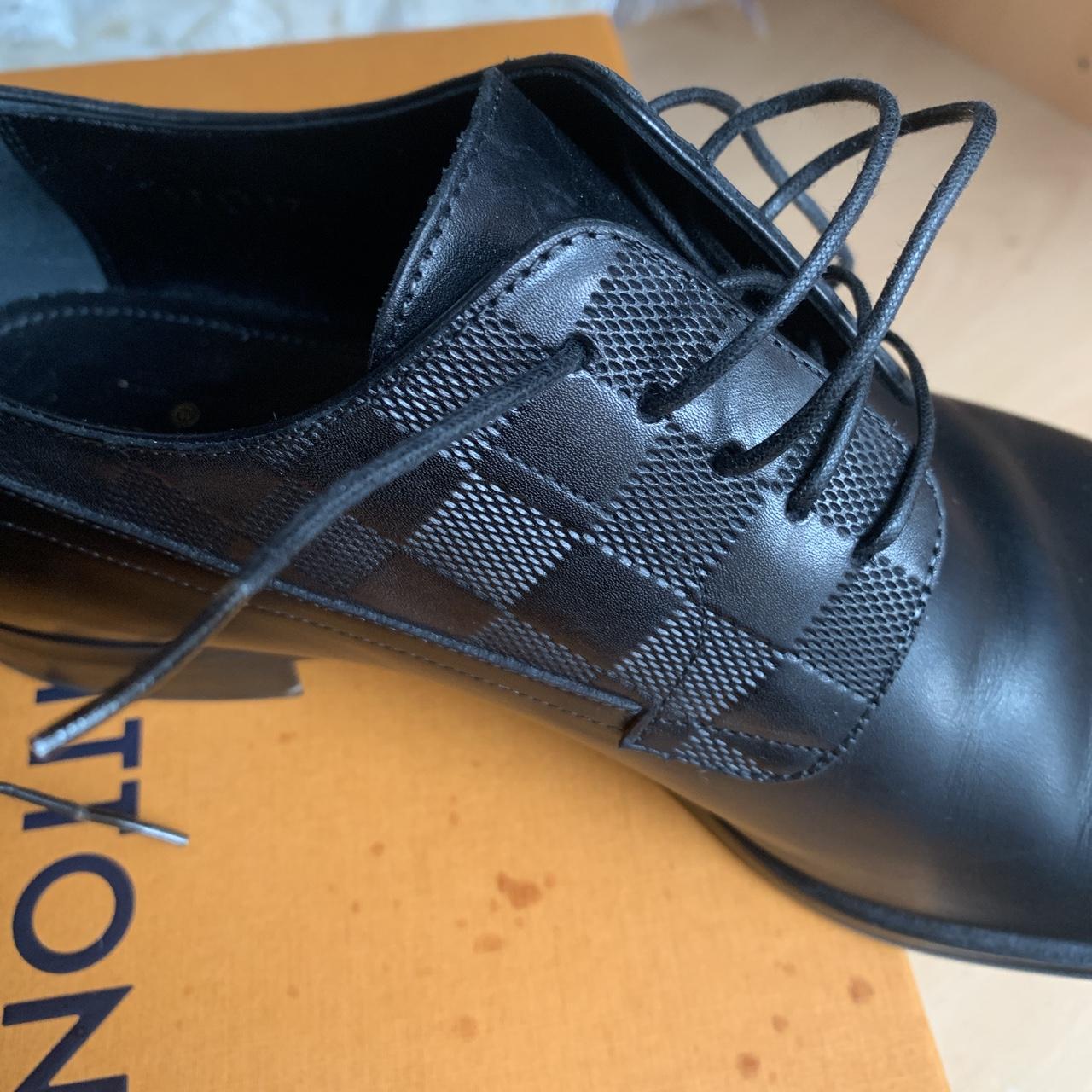 Louis Vuitton Haussmann Derby shoes purchased from - Depop