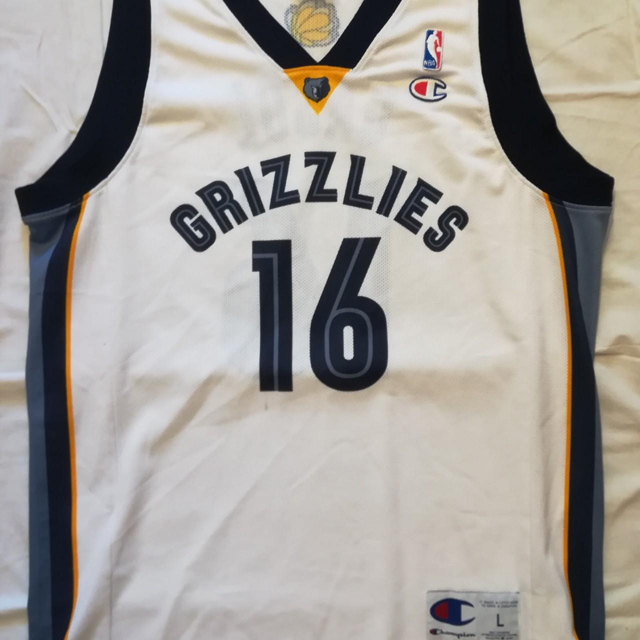 Deadstock Vintage Memphis Grizzlies Pau Gasol NBA - Depop