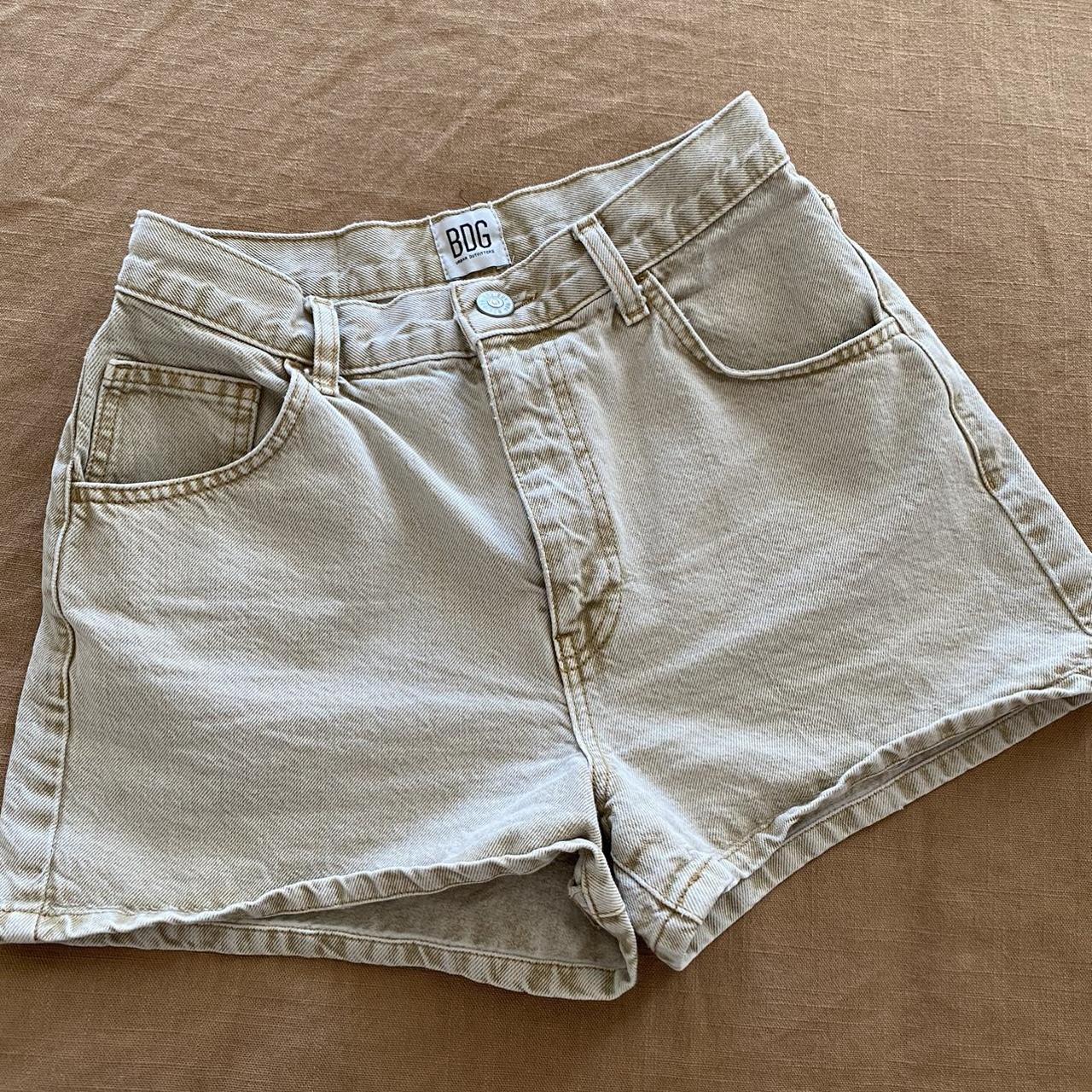 Tan 2025 jean shorts