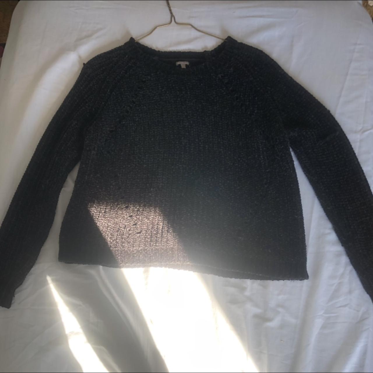 Charlotte Rousse Black Knitted Sweater -VERY soft &... - Depop