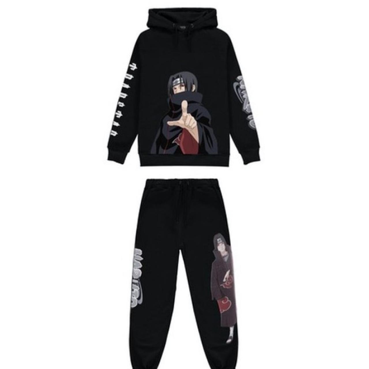 Trapstar x Naruto Itachi Tracksuit Size L £350 Brand... - Depop