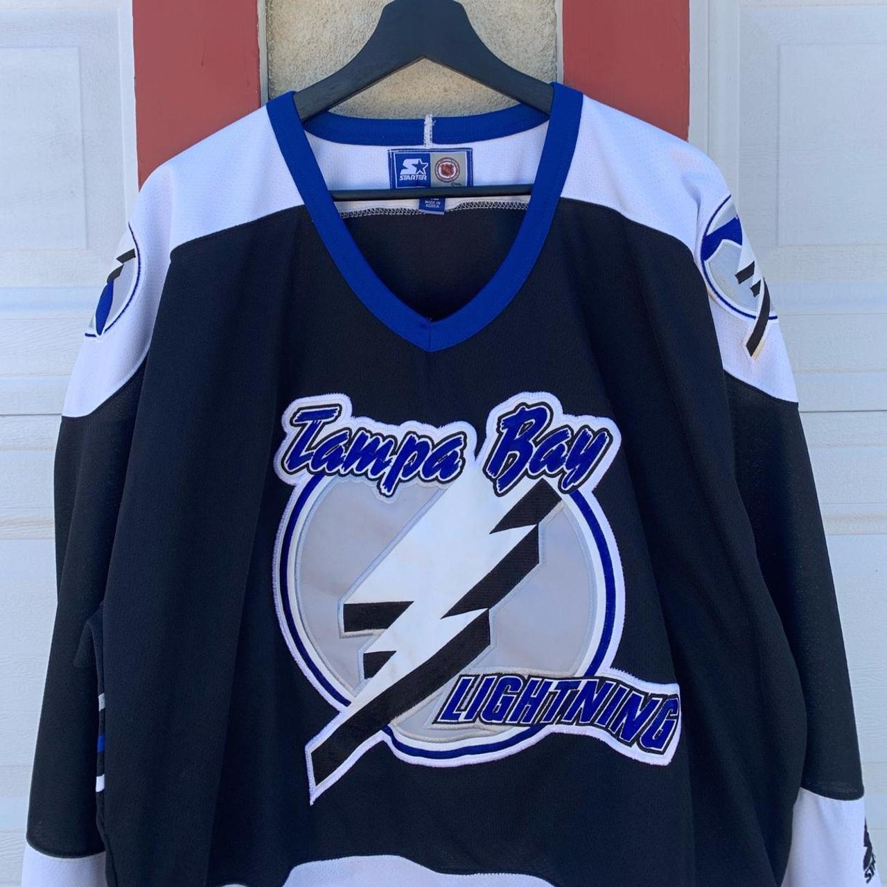 Vintage 1992 Tampa Bay Lightning NHL Hockey jersey - Depop