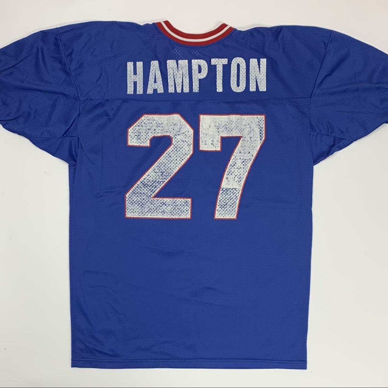 Rodney Hampton New York Giants Throwback Football Jersey – Best