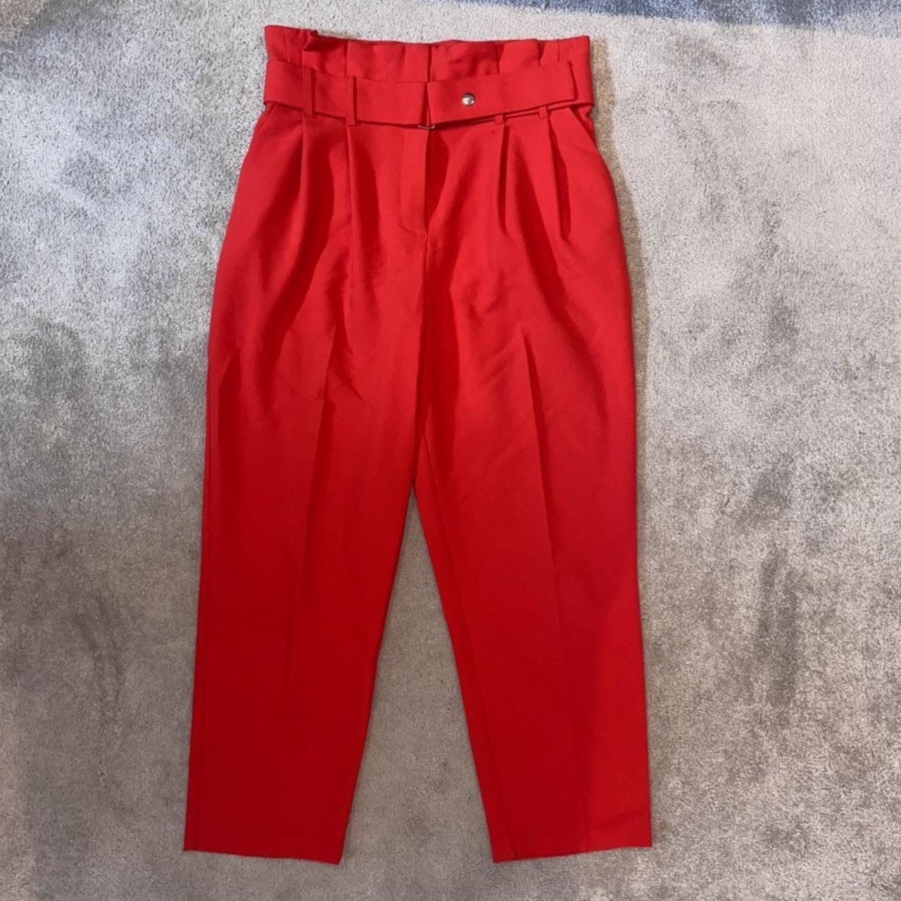 ❣️ Topshop Paperbag Trousers in Res❣️ • Depop