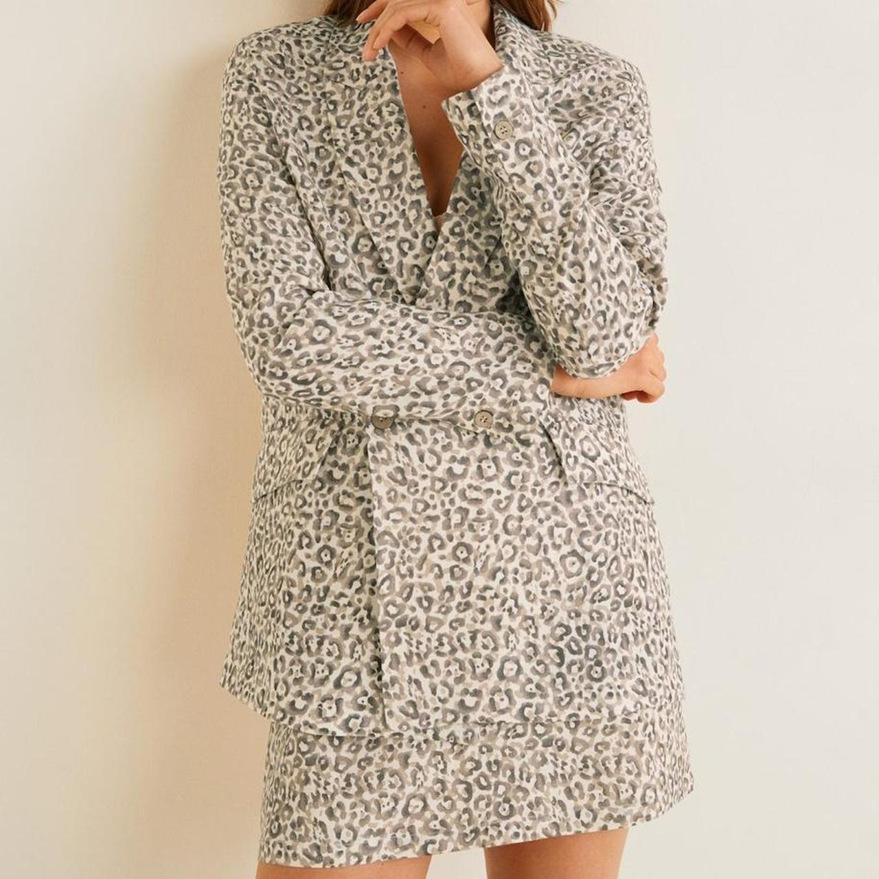 Mango Women's Cream Tailoredjackets Depop