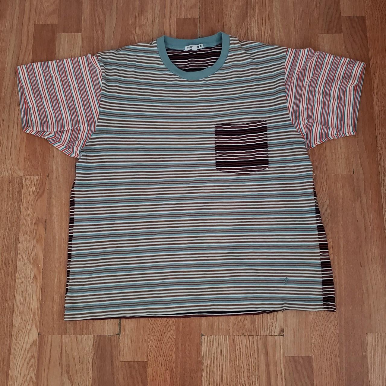 Jw Anderson X Uniqlo Short Sleeved Stripe Depop 8561