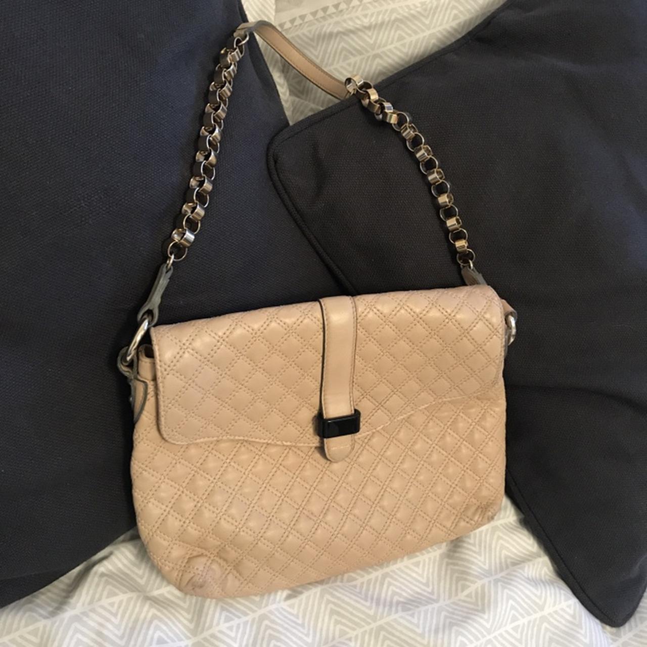 Marc jacobs quilted online bag with gold chain