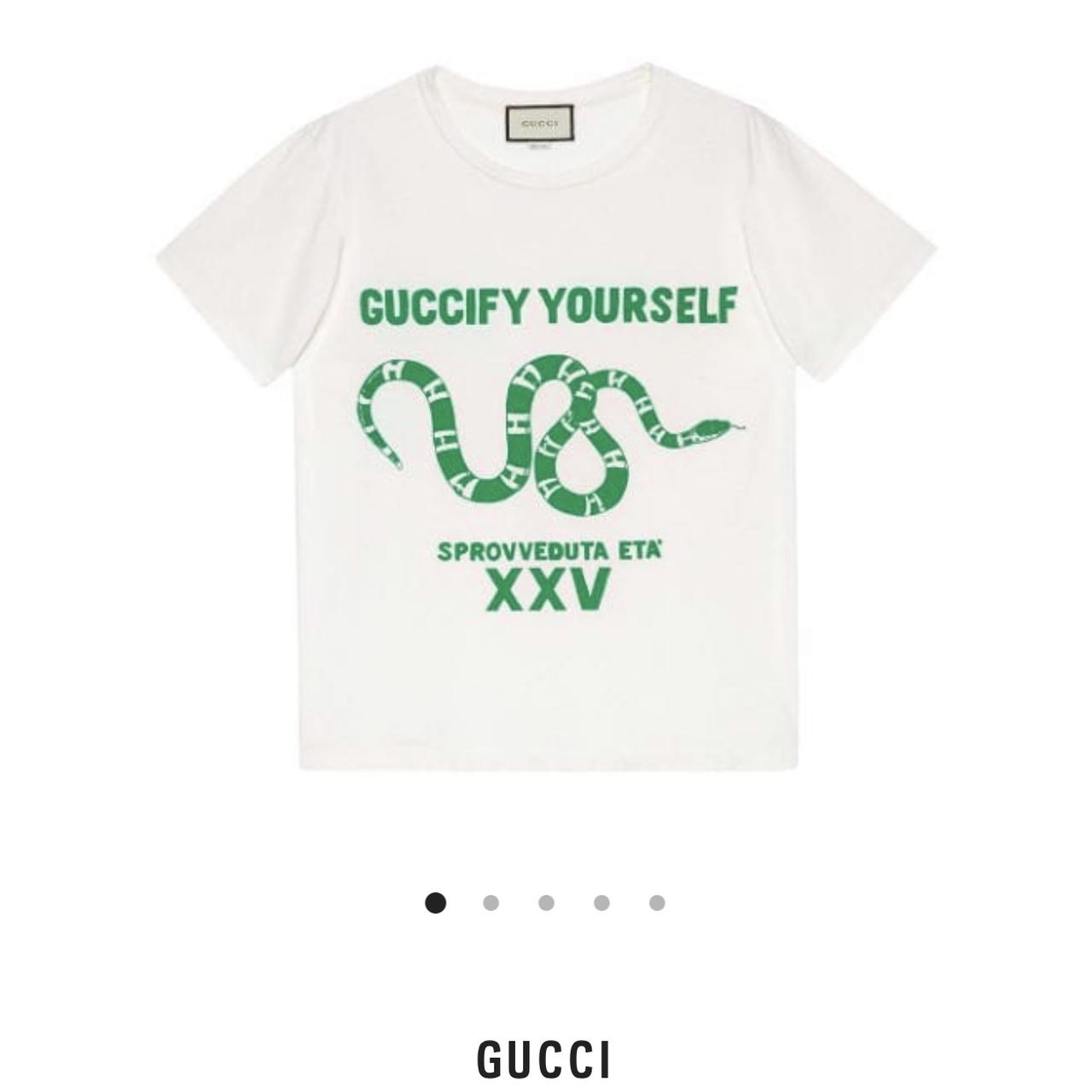 GUCCIFY YOURSELF GUCCI SOLD OUT T-SHIRT... - Depop