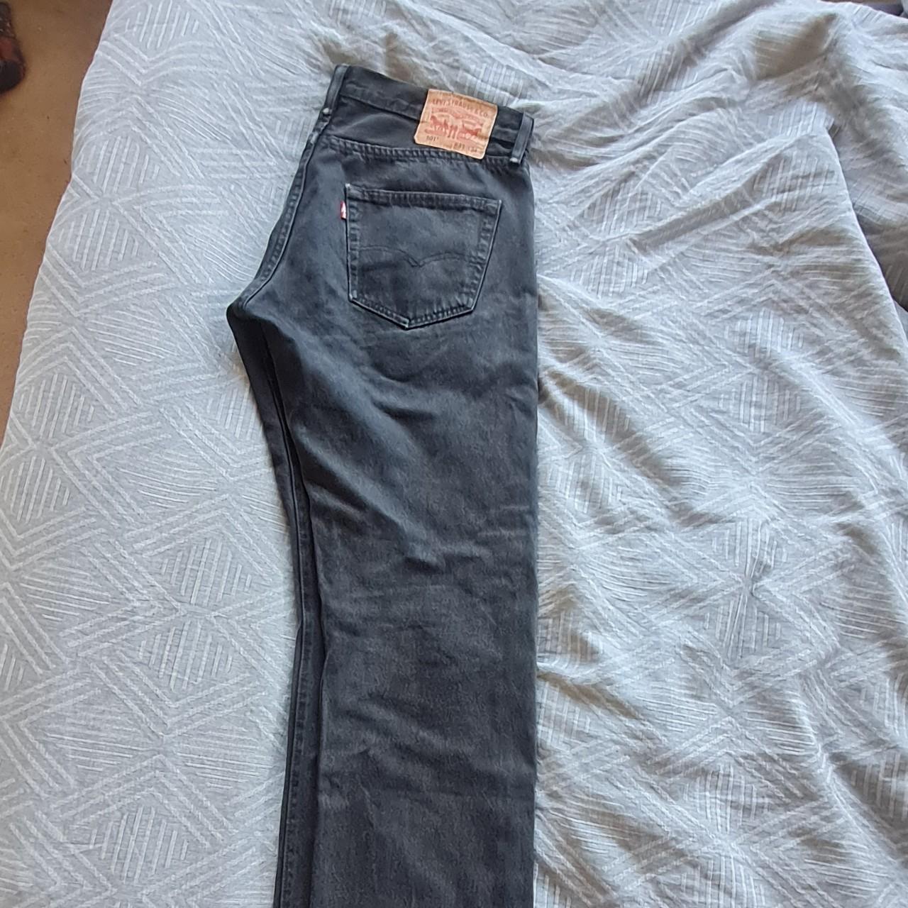 Black levi vintage 501 - Depop