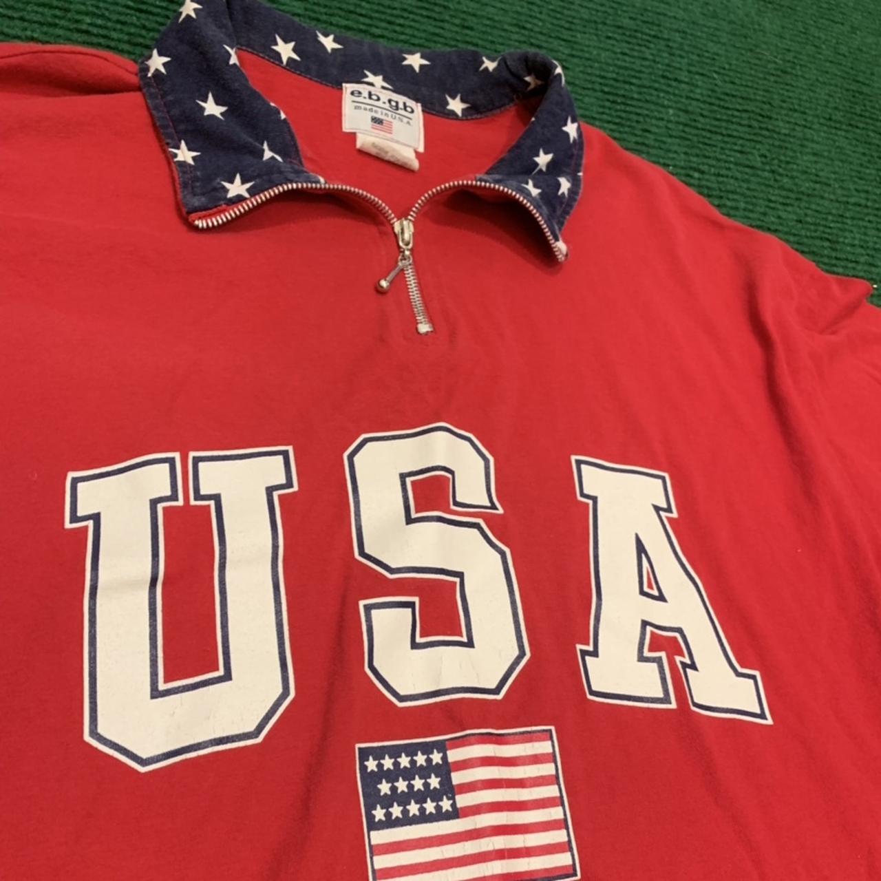 Vintage American flag USA 90s Polo. Very polo RL... - Depop