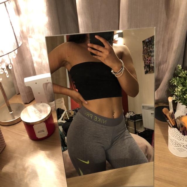 Nike leggings with mesh down the leg. Bought off - Depop
