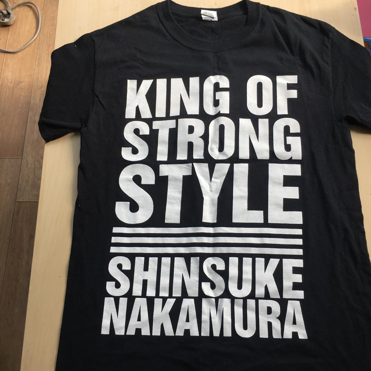 Shinsuke Nakamura King Of Strong Style T Shirt Size Depop