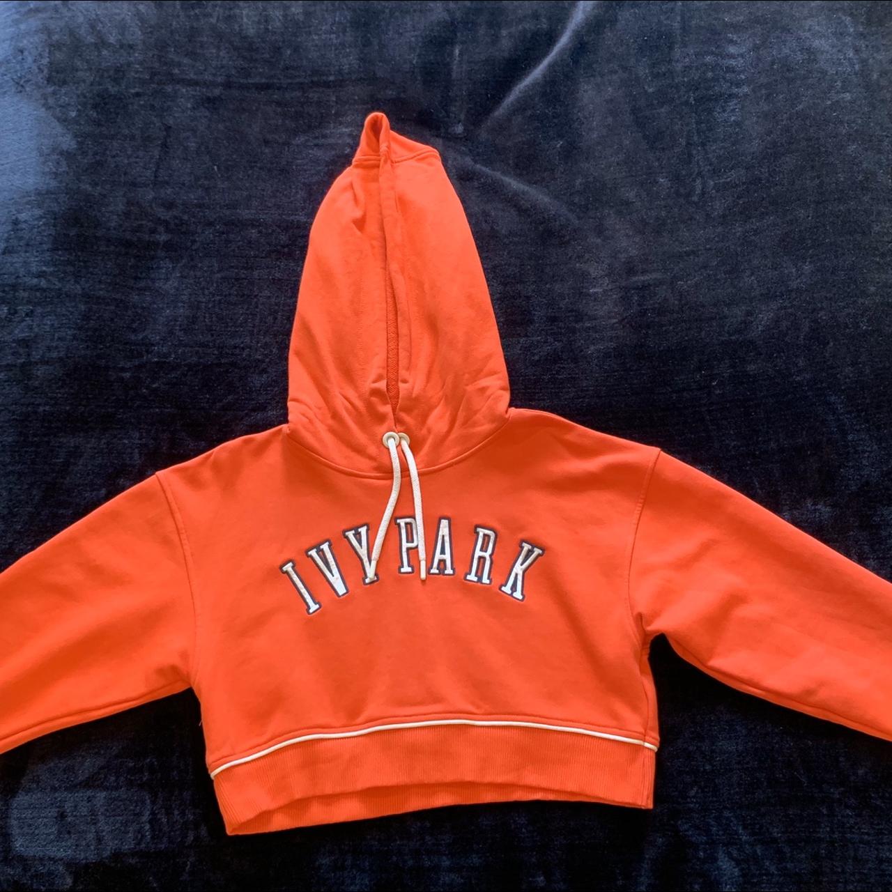 ivy park red hoodie