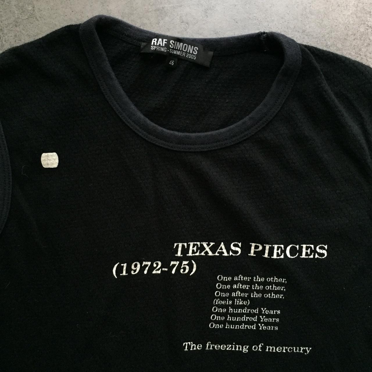 人気新品入荷 ラフシモンズ 2005 ノースリーブ TEXAS PIECES その他