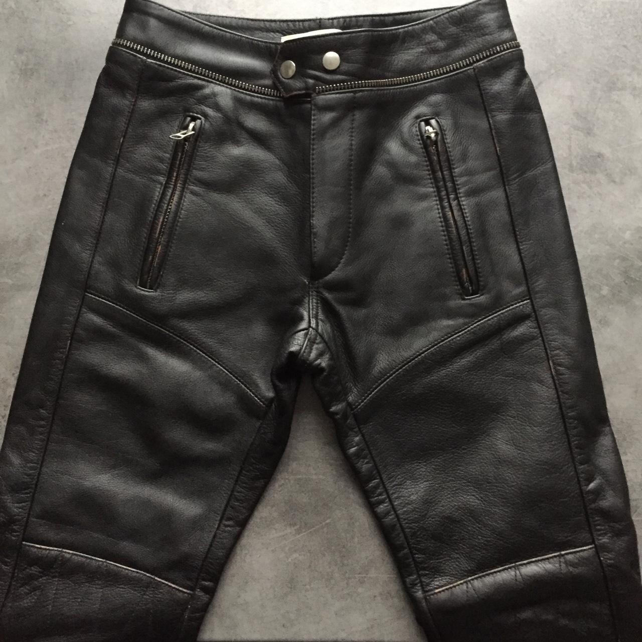Isabel for Leather biker pants size -