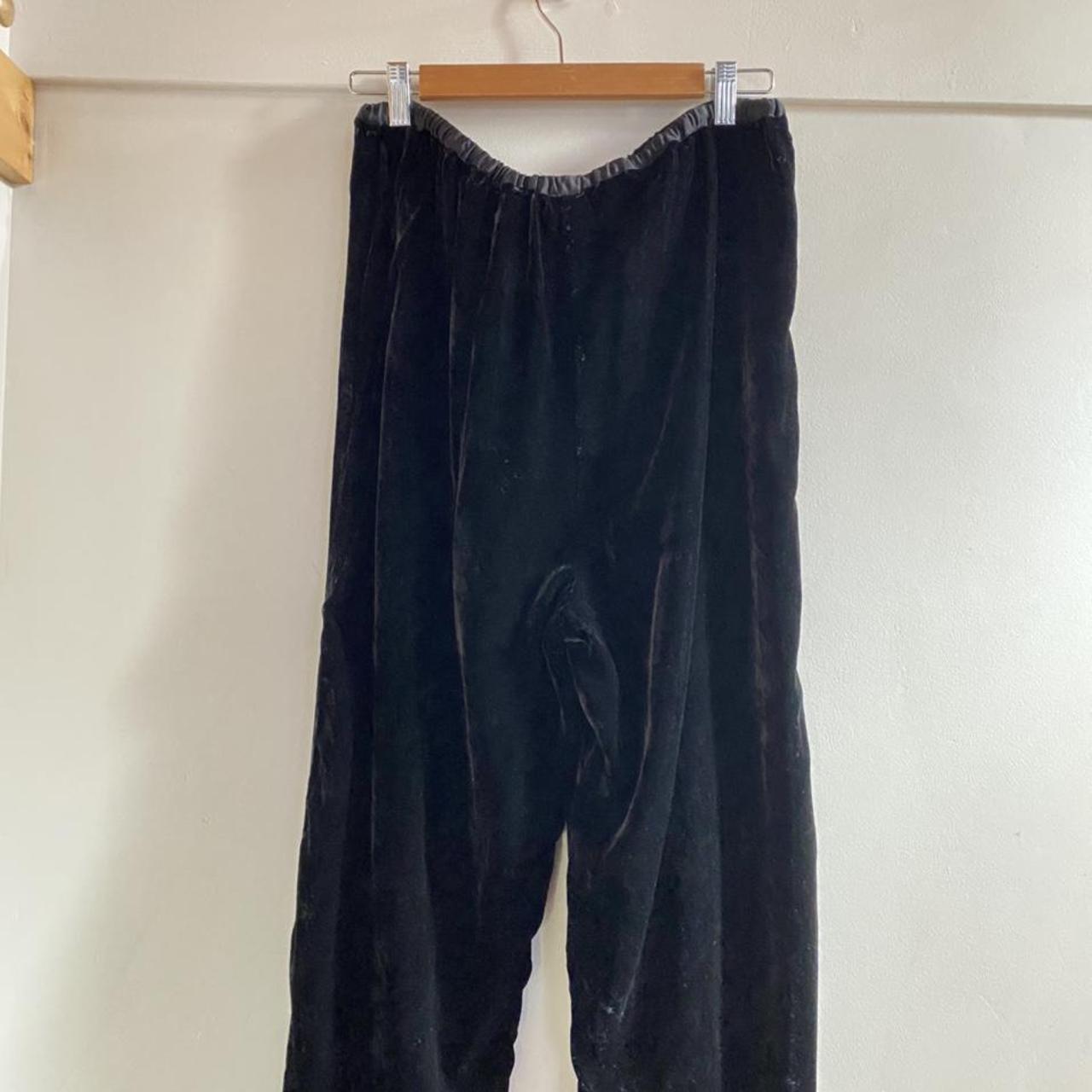 J. Jill Velvet Black Loungewear Pant amazingly... - Depop