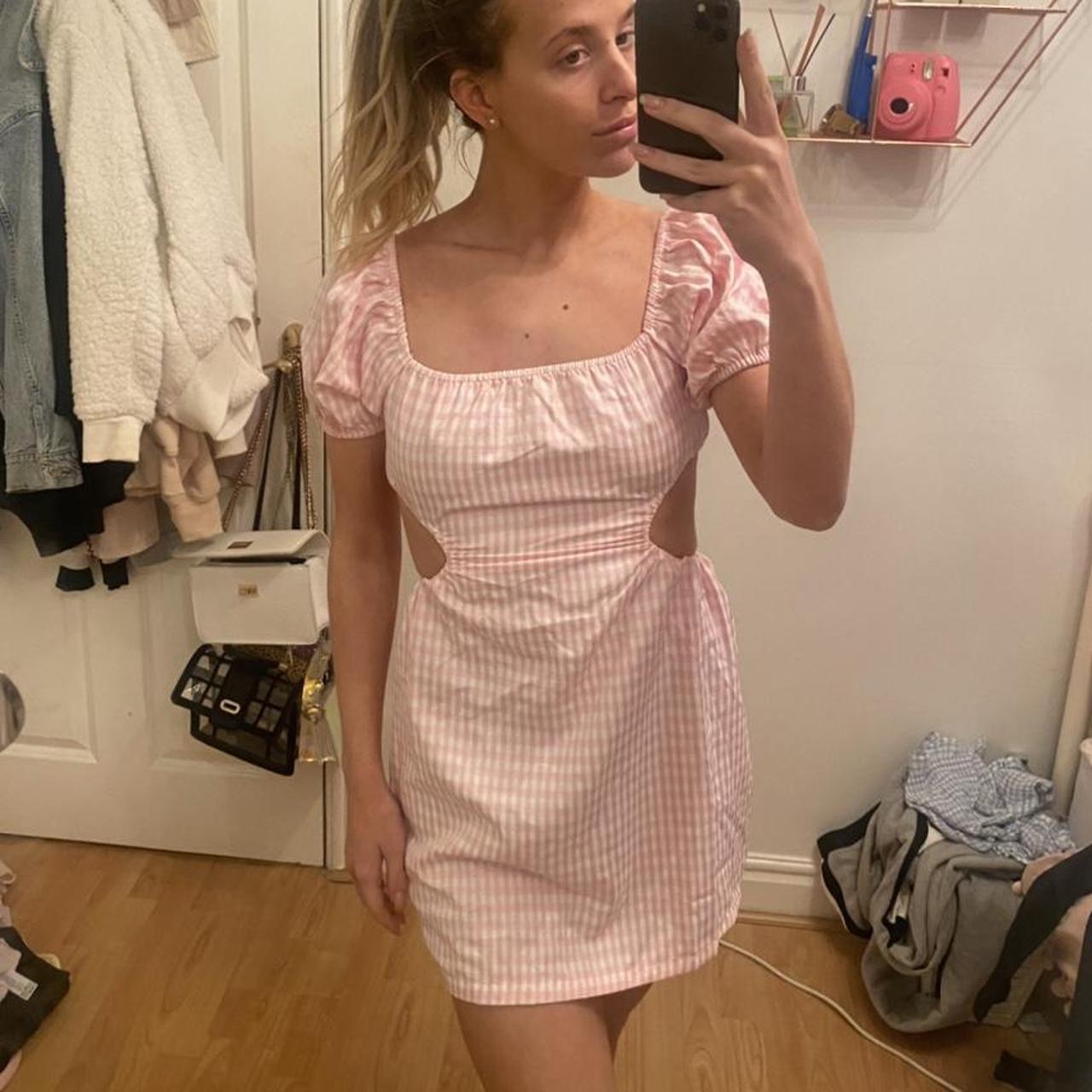 I Saw it First pink mini dress. Size 8. 💕 - Depop