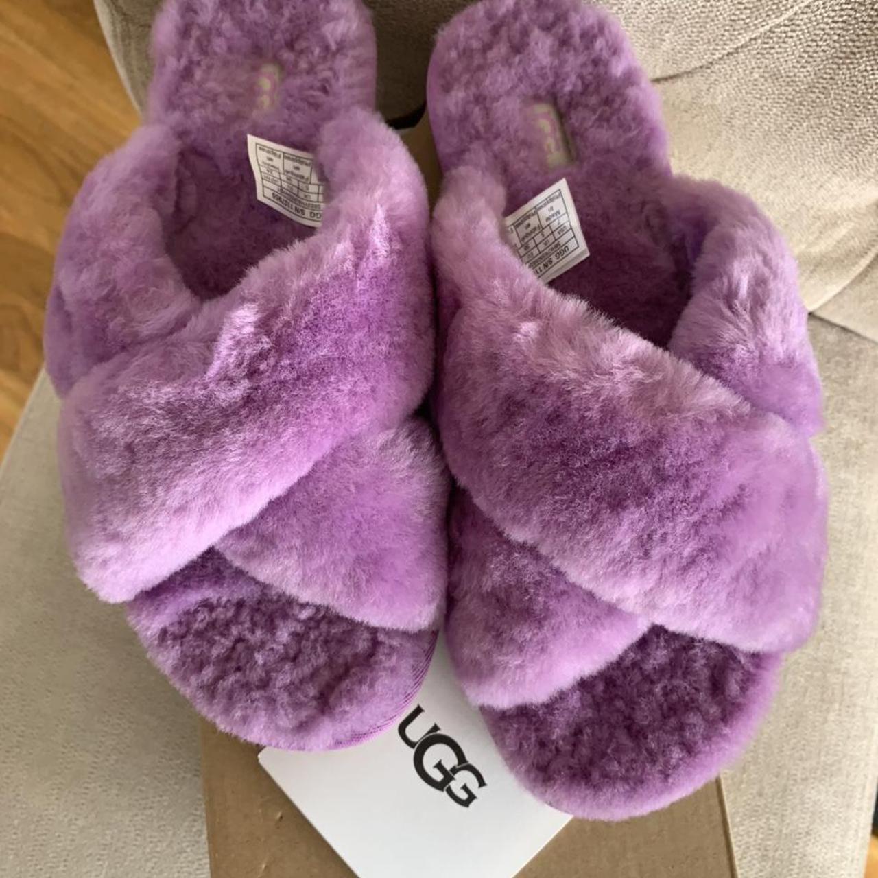 Ugg top crossover slippers