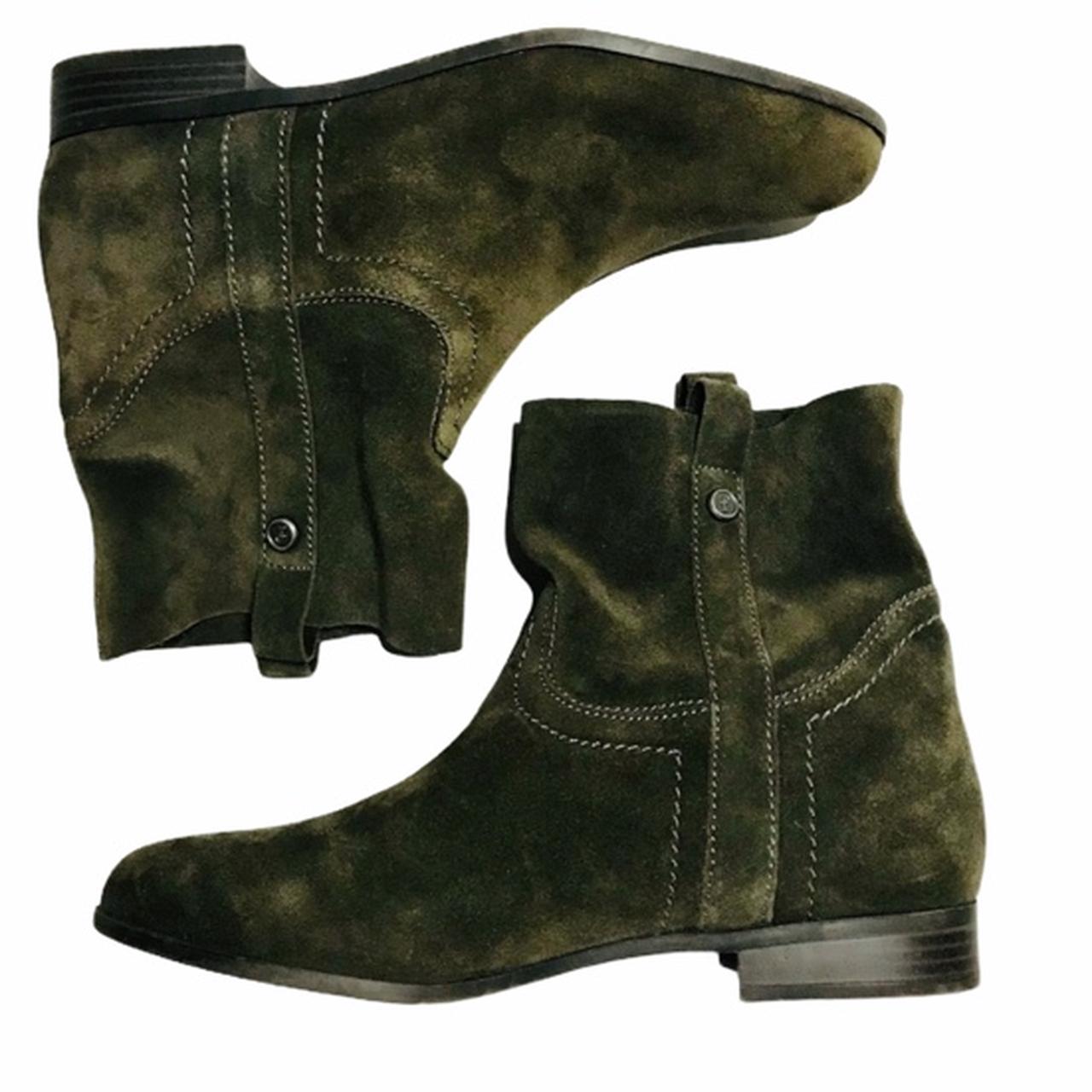 khaki green boots womens