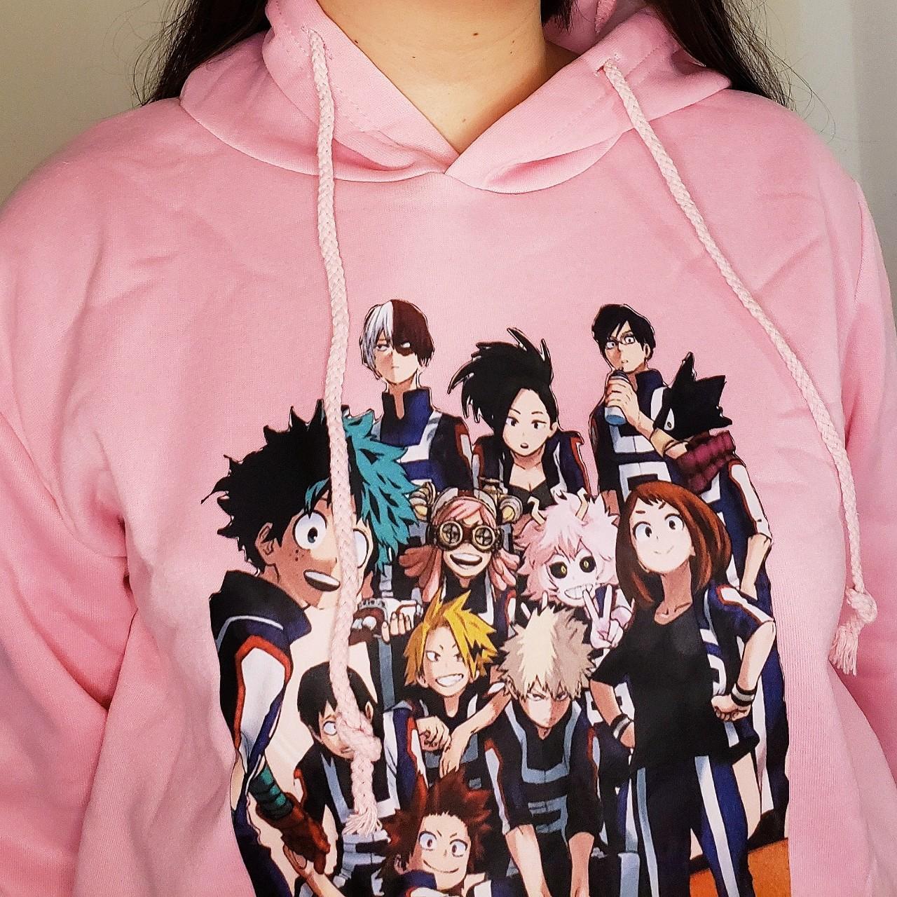 My hero academia discount hoodie for girls