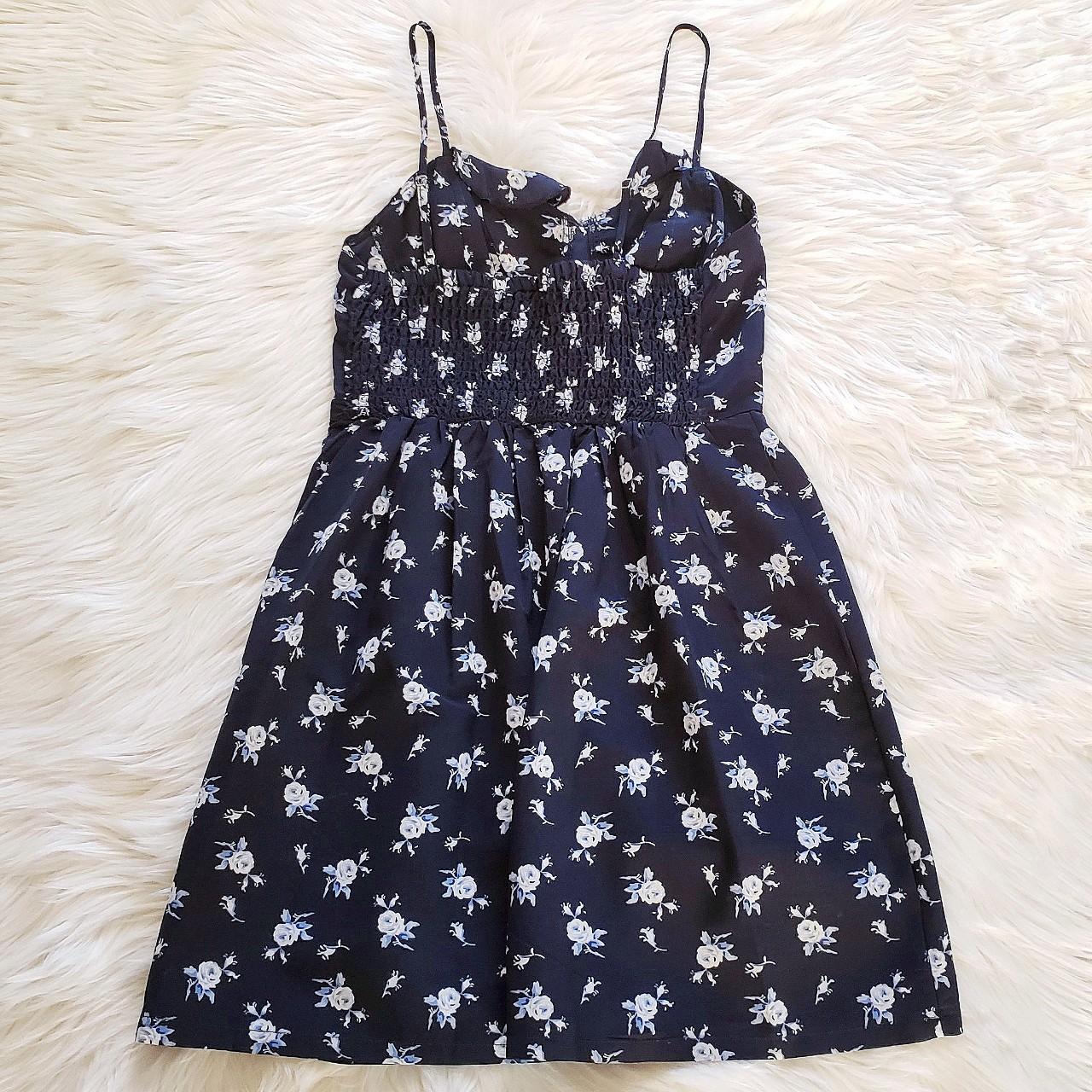 Keds Women's Navy and White Dress | Depop