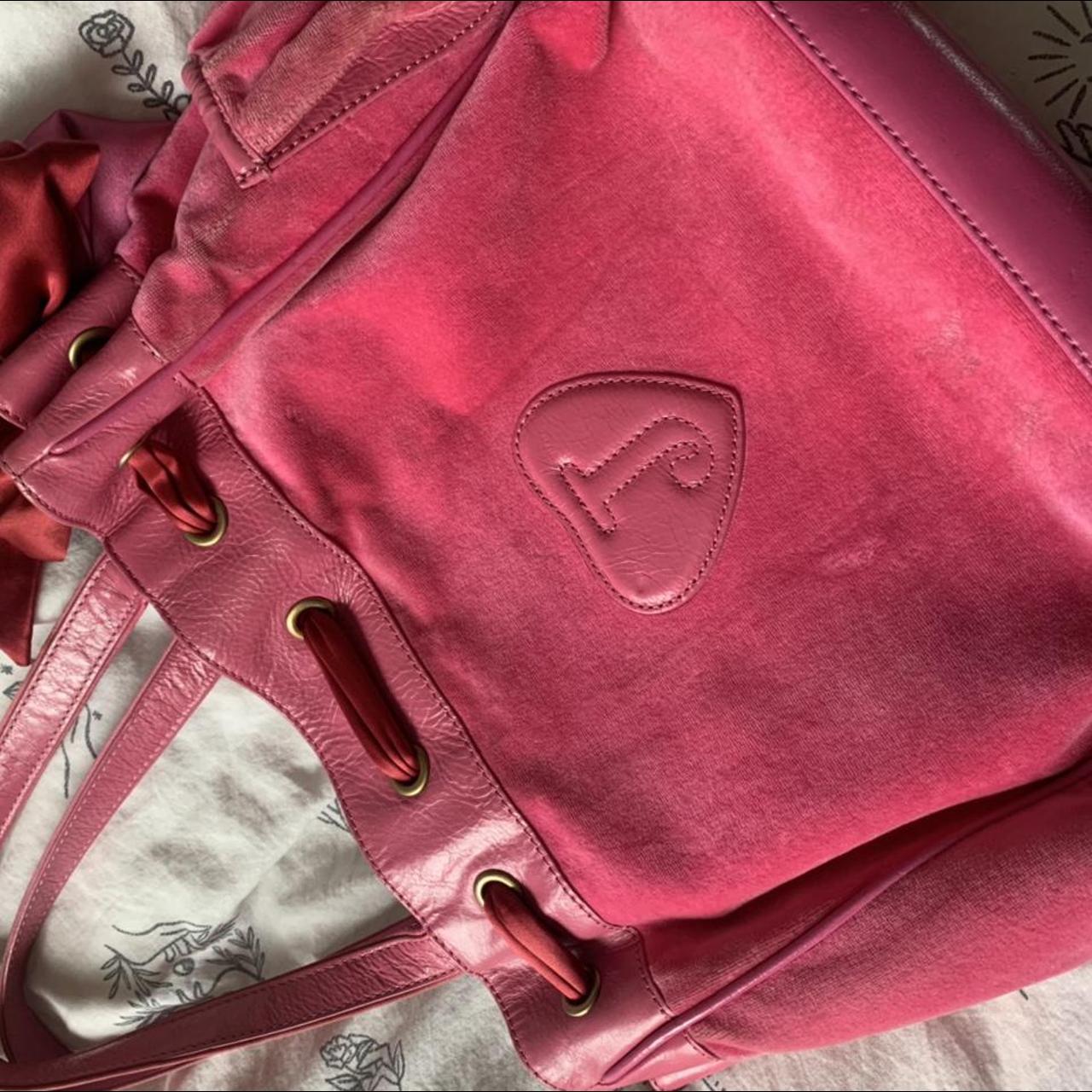 WANT SOLD Pink vintage juicy couture shoulder bag - Depop