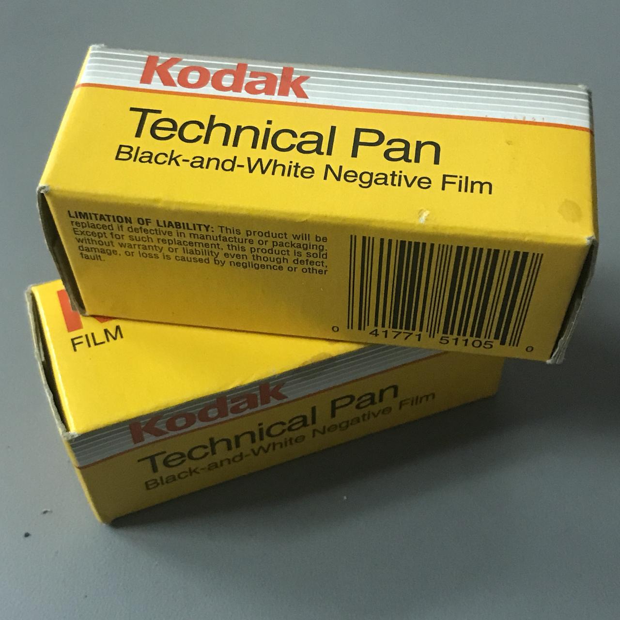 Kodak Technical Pan 120 black and white film (2)... - Depop