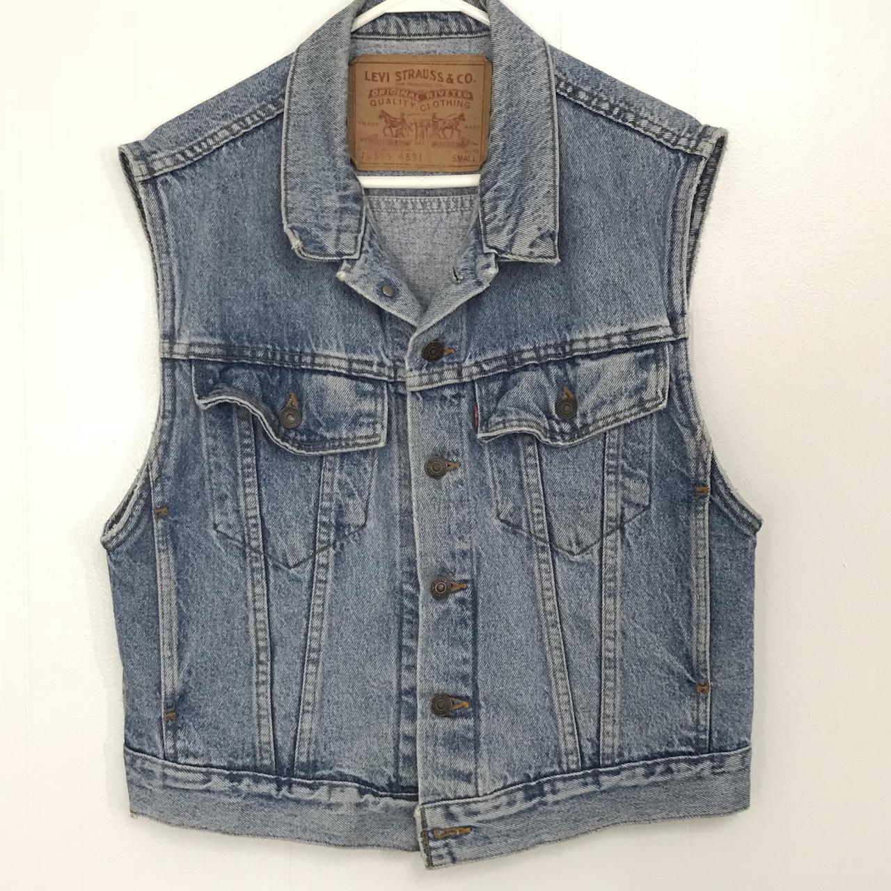 Levi strauss hotsell denim vest