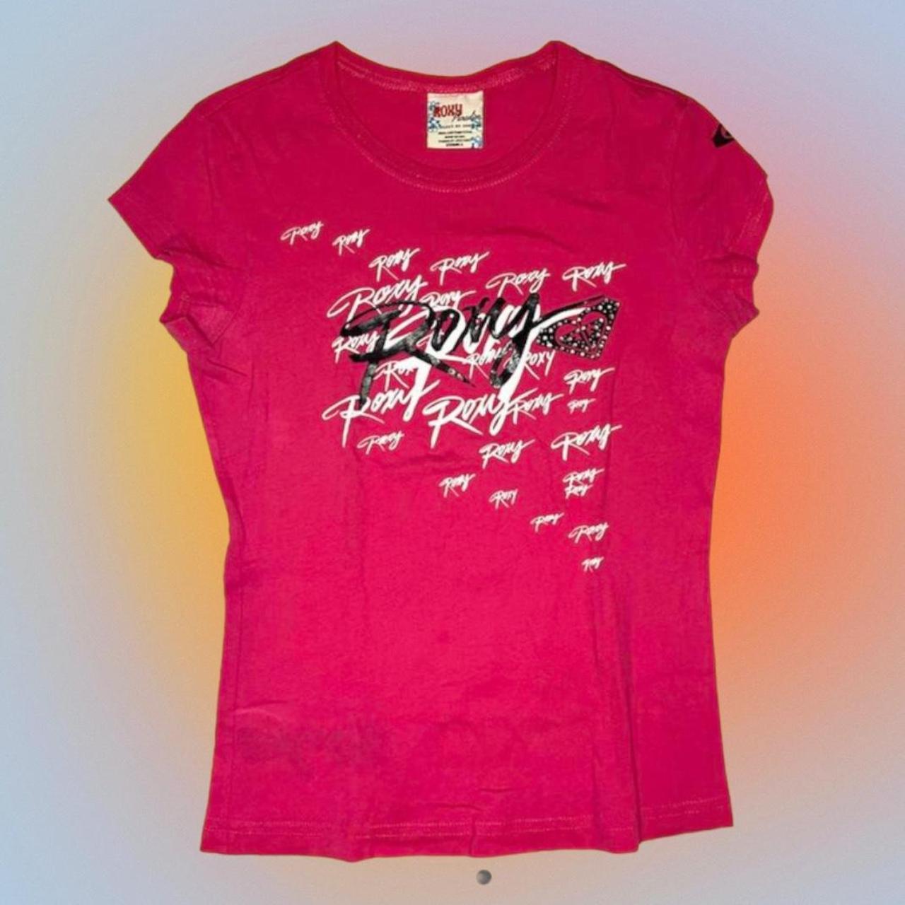 Roxy Women's Pink Shirt Depop