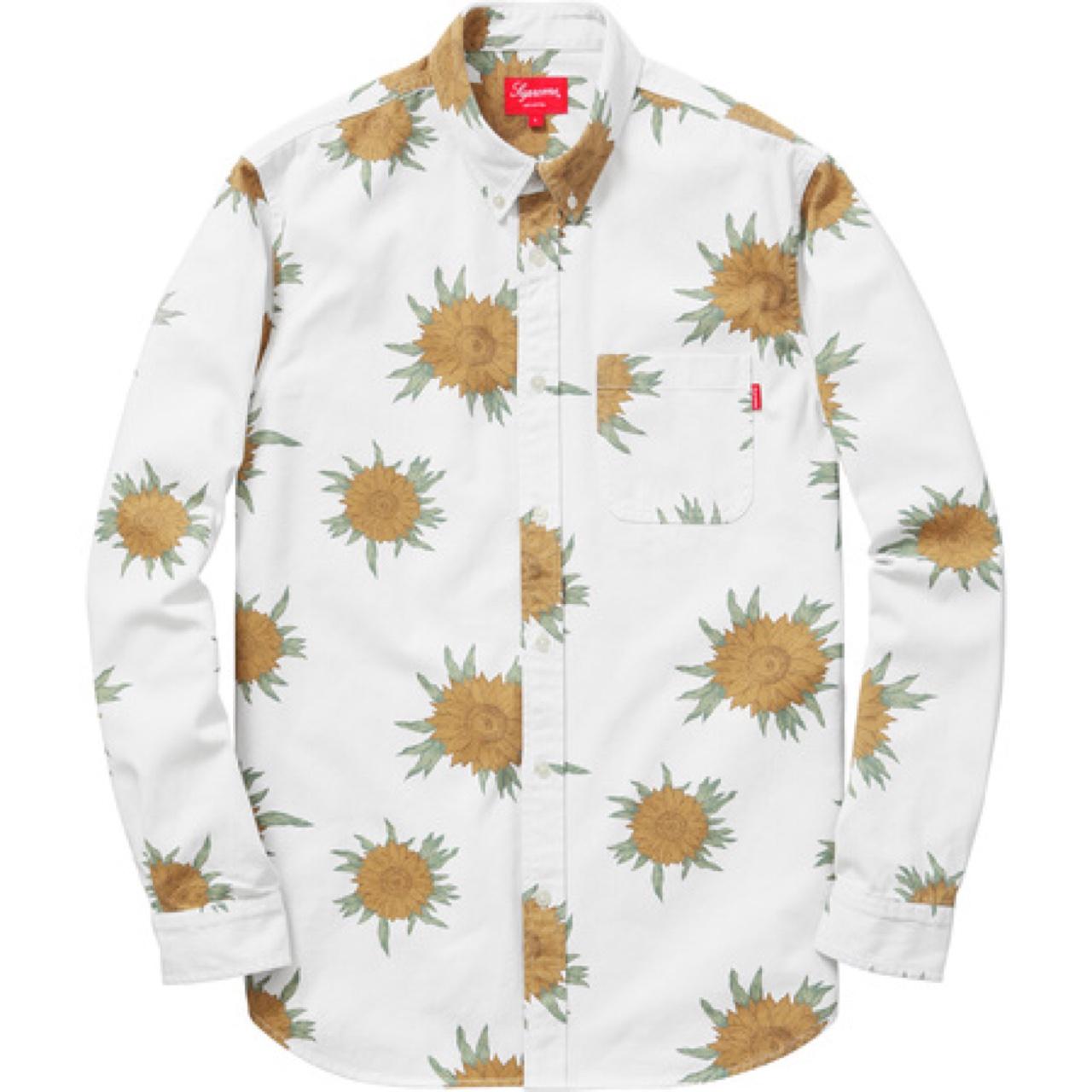 supreme sunflower shirt