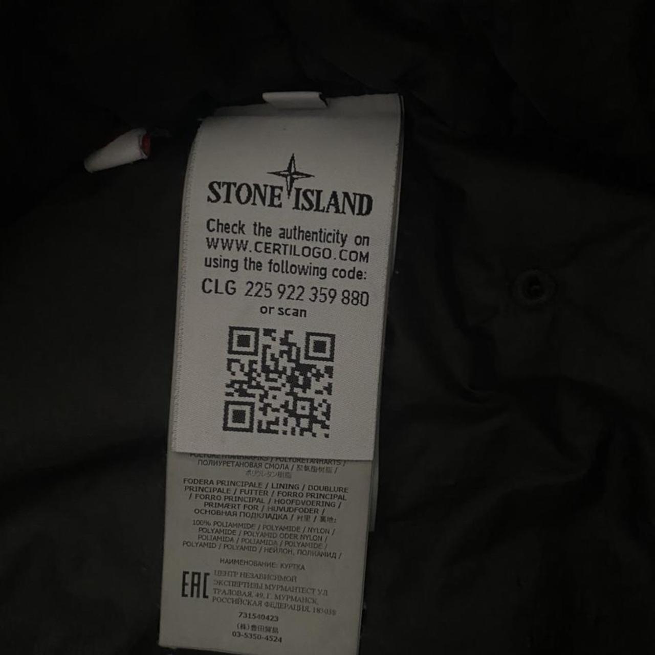 Stone Island crinkle bomber Jacket. Size Medium. In... - Depop