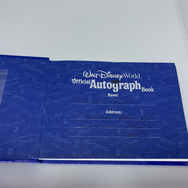 My Disney world autograph book and raincoat from 1997 : r/nostalgia