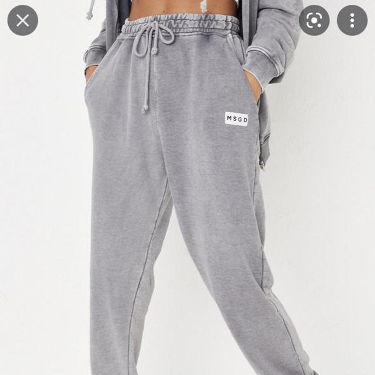 Missguided acid wash discount joggers