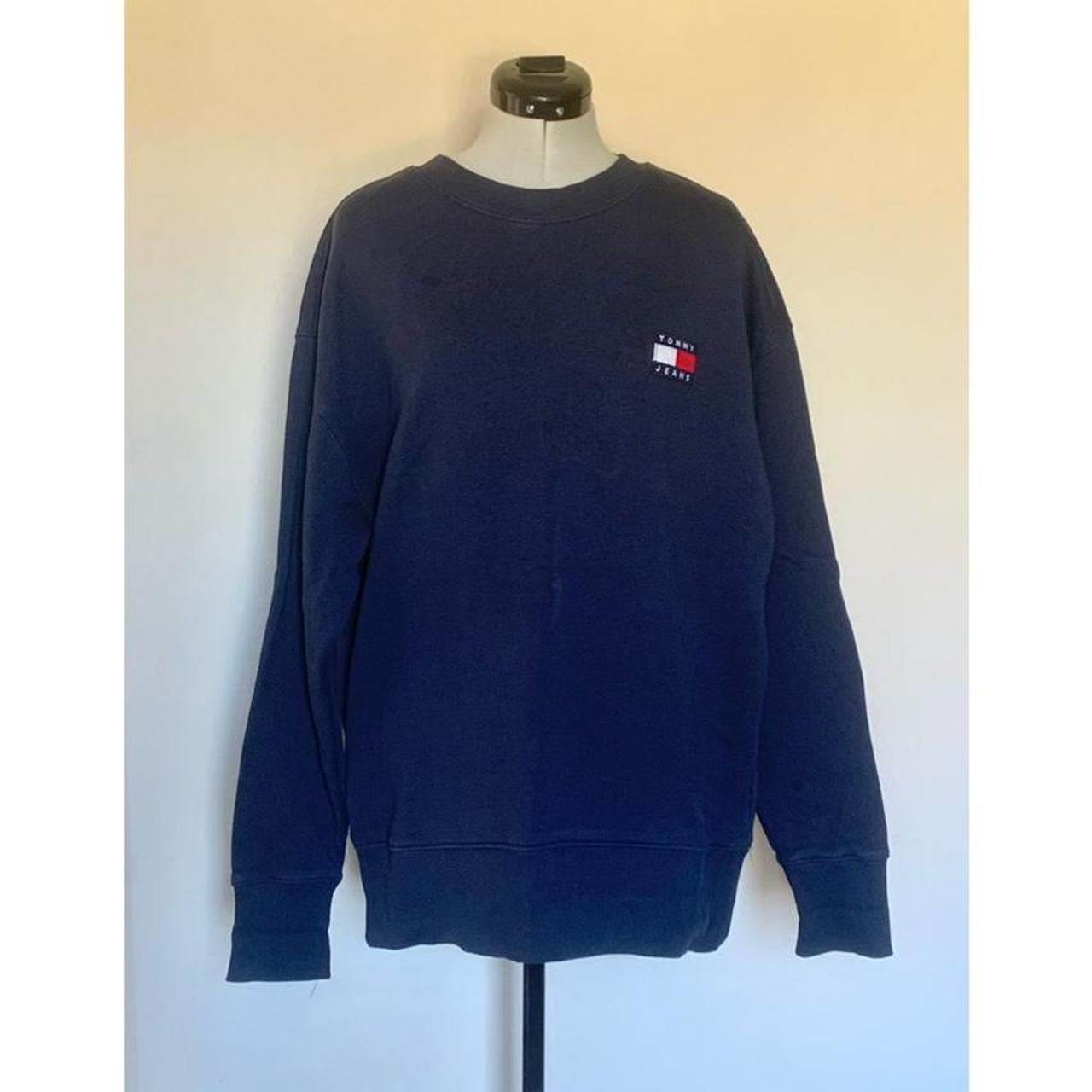 Tommy Hilfiger Women's Navy Jumper | Depop