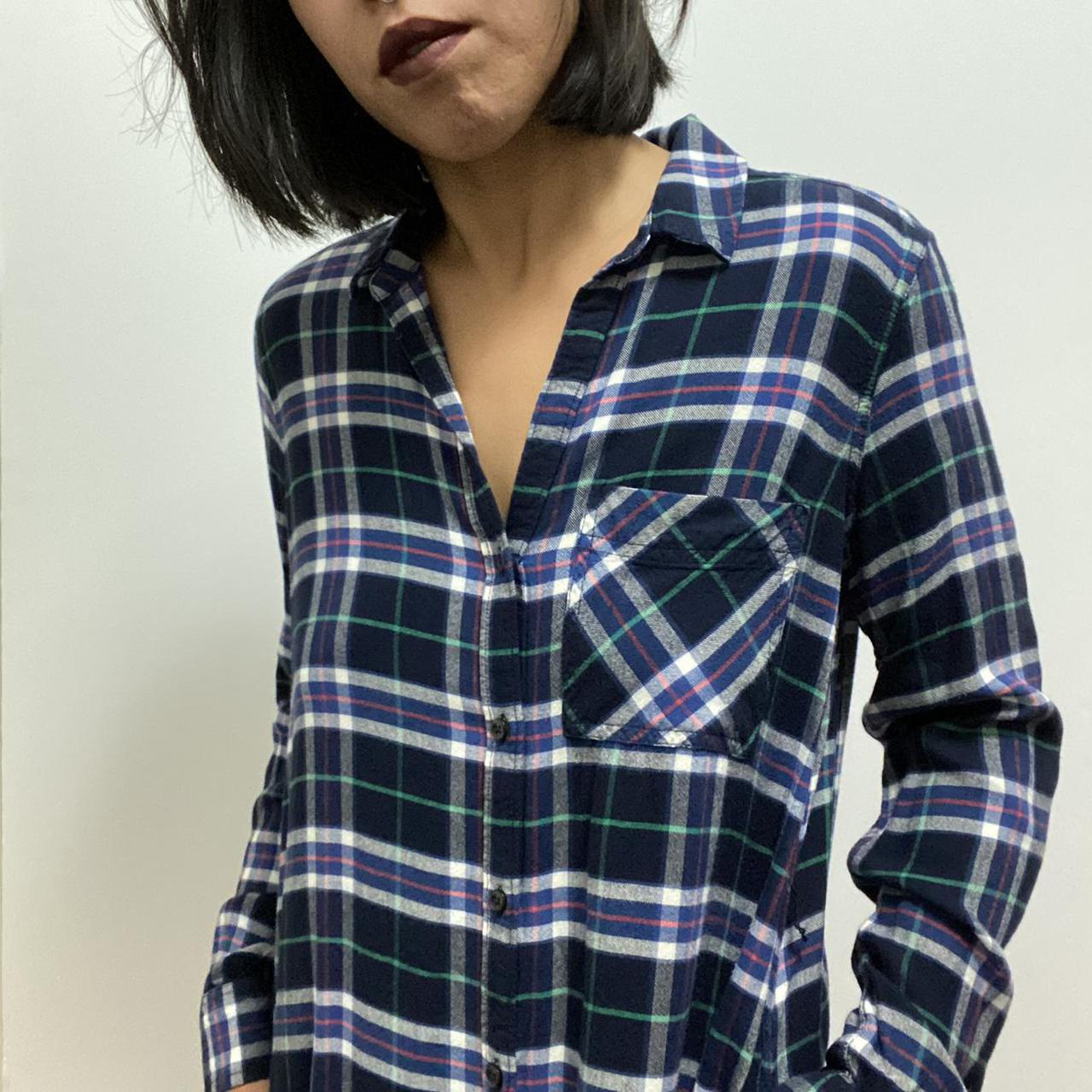 gap flannel dress