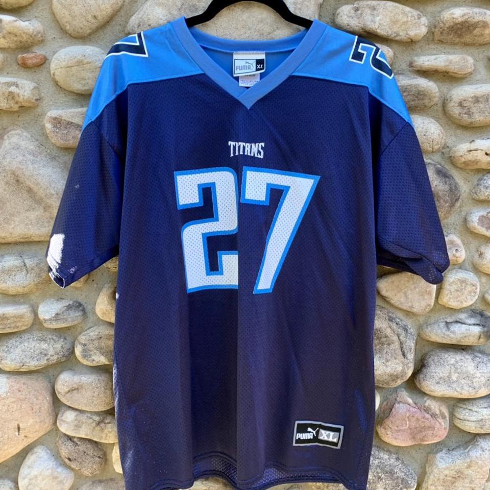 Tennessee Titans George 27 cut off jersey. Perfect - Depop