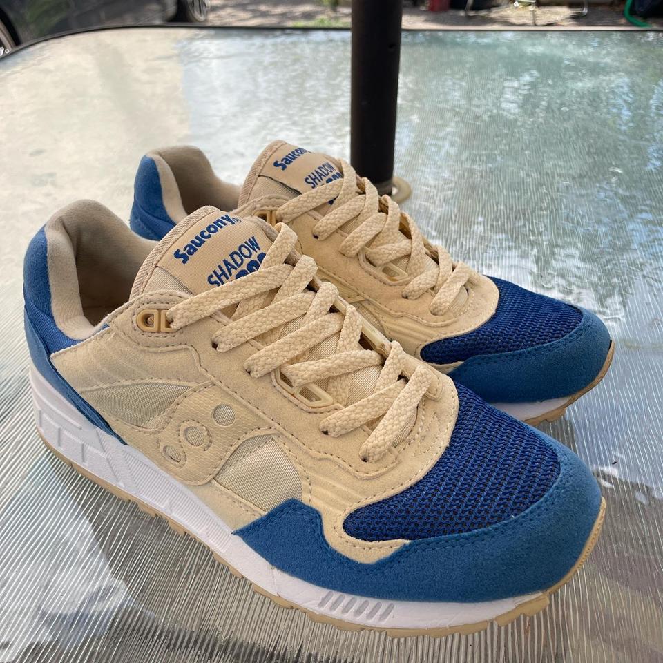 Saucony shadow 5000 hot sale tan navy white