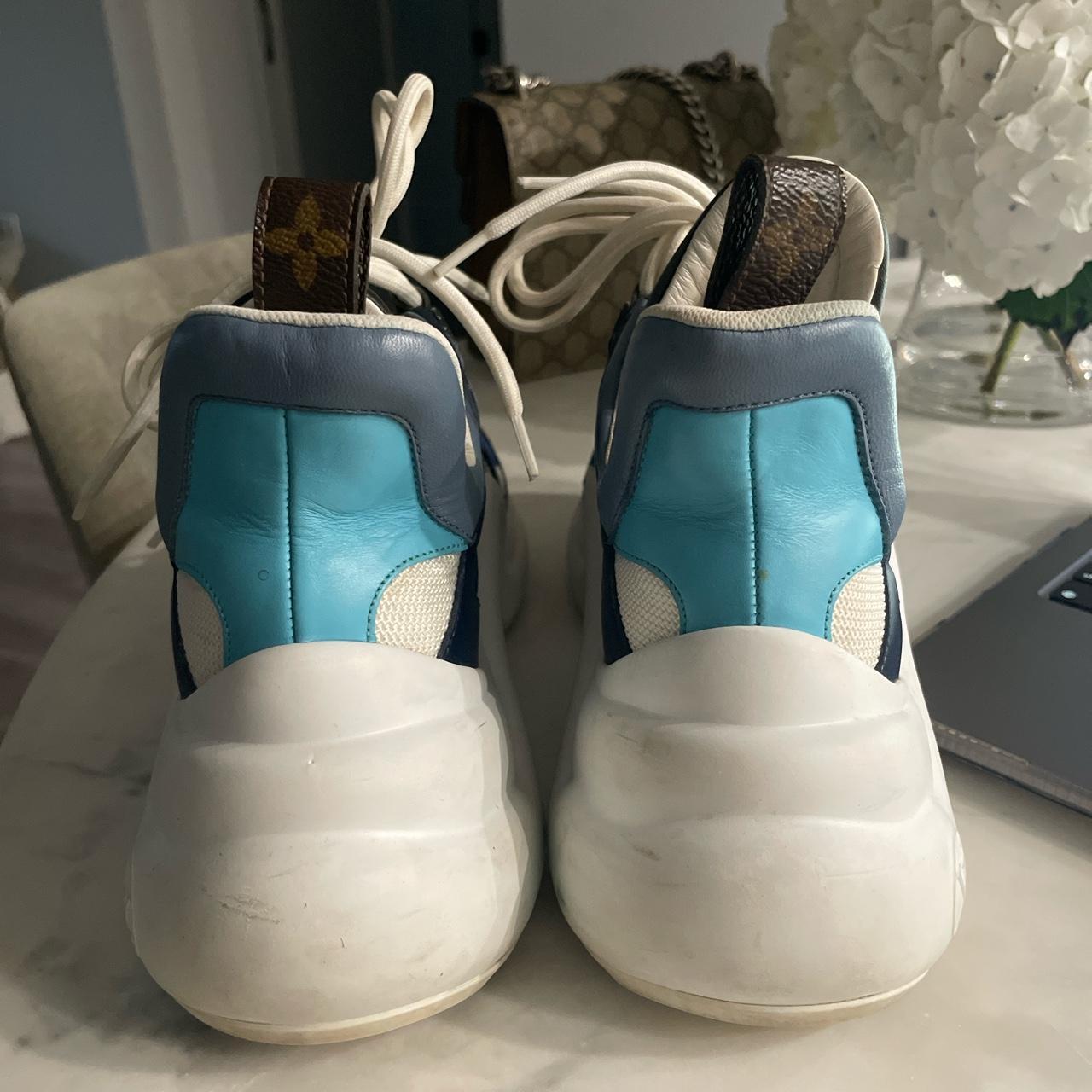 LOUIS VITTON shoes on sale. Size 7.5 worn only twice - Depop