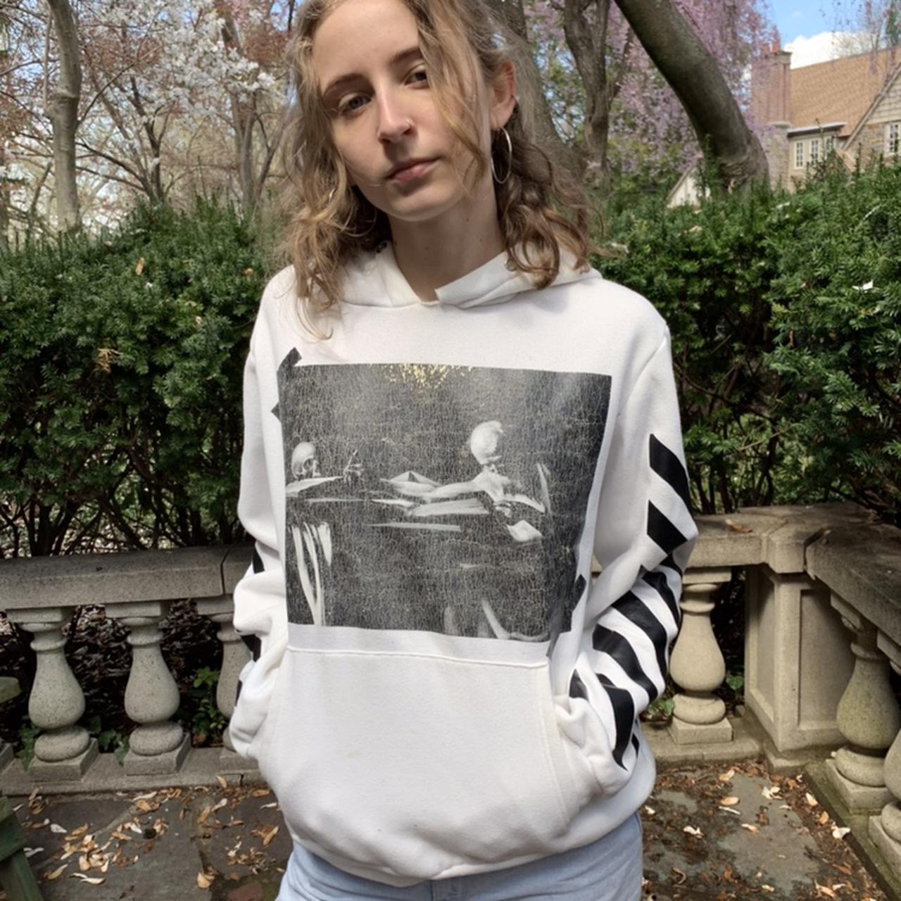 OFF-WHITE UNISEX SAINT JEROME HOODIE! I can post