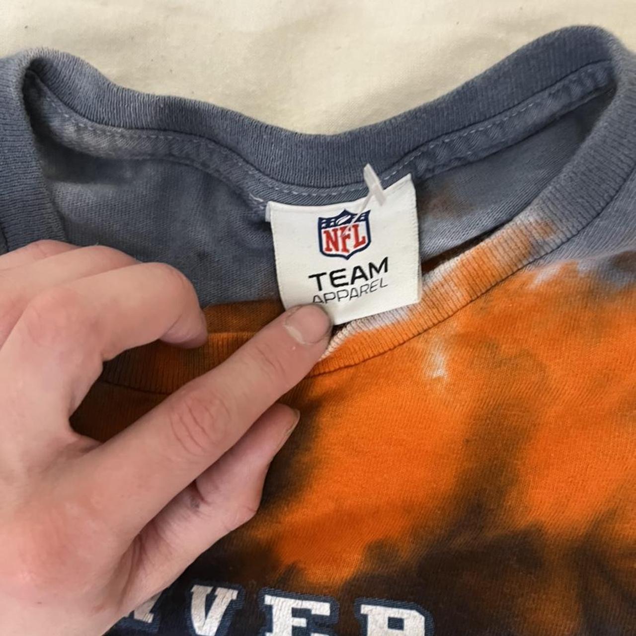 NFL Team Apparel Men's Denver Broncos Tie-Dye - Depop