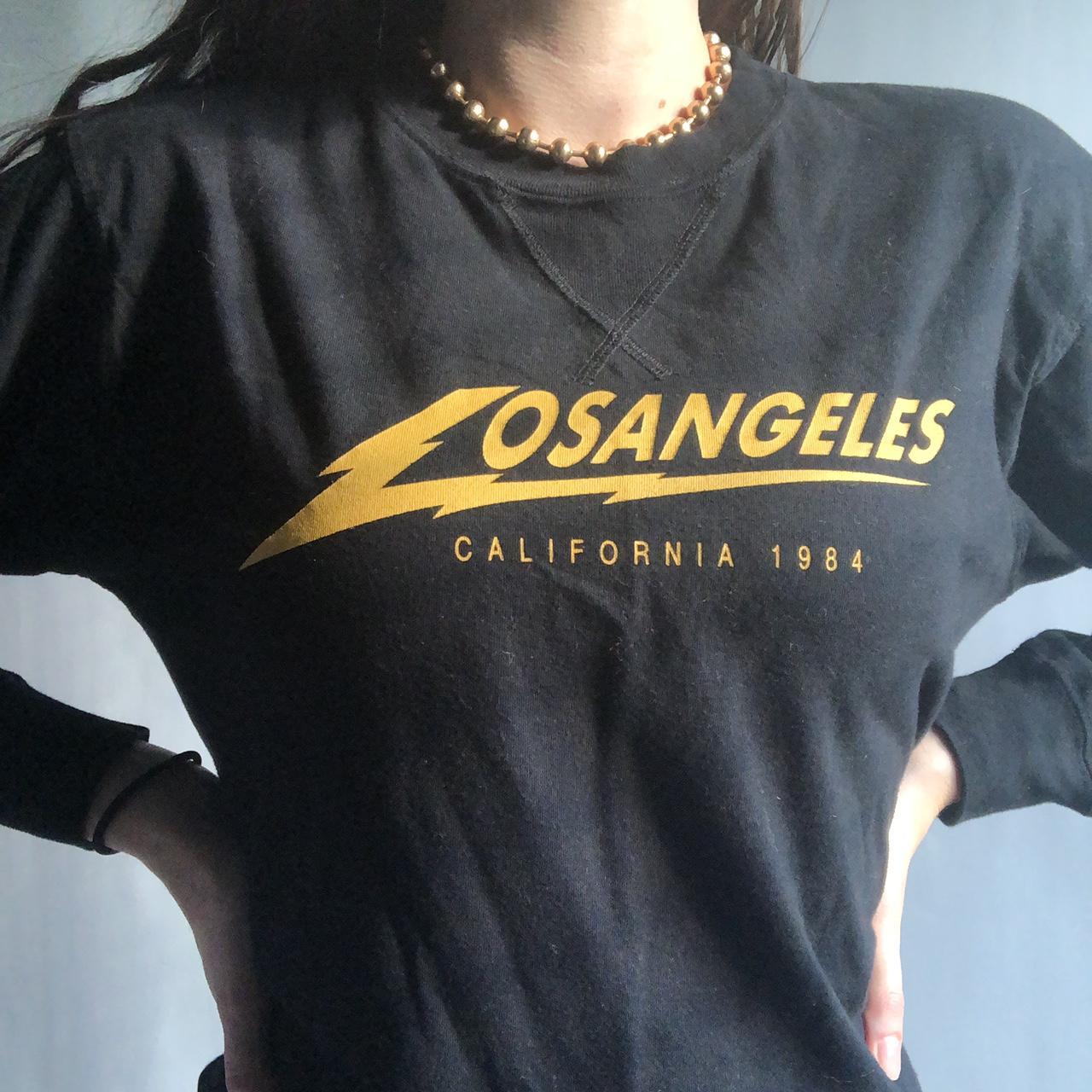 Brandy Melville / John Galt Longsleeve Black Graphic... Depop
