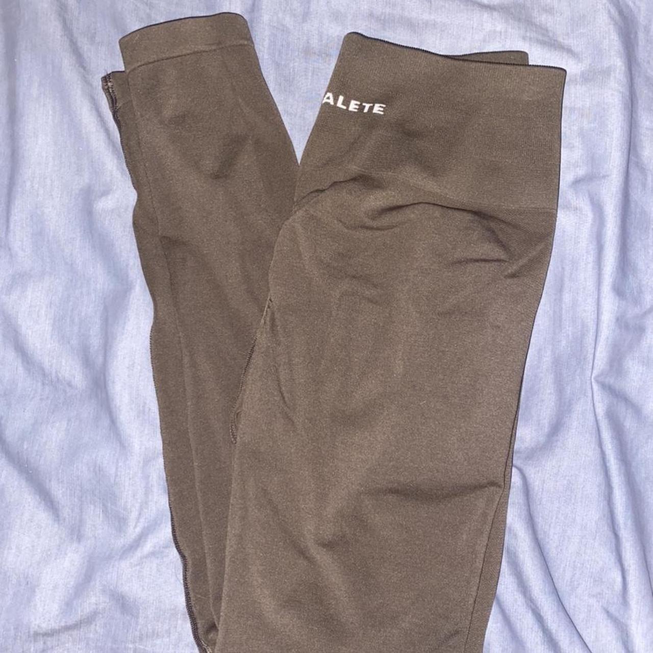 Alphalete Amplify Mocha Leggings • Size M • Worn... Depop