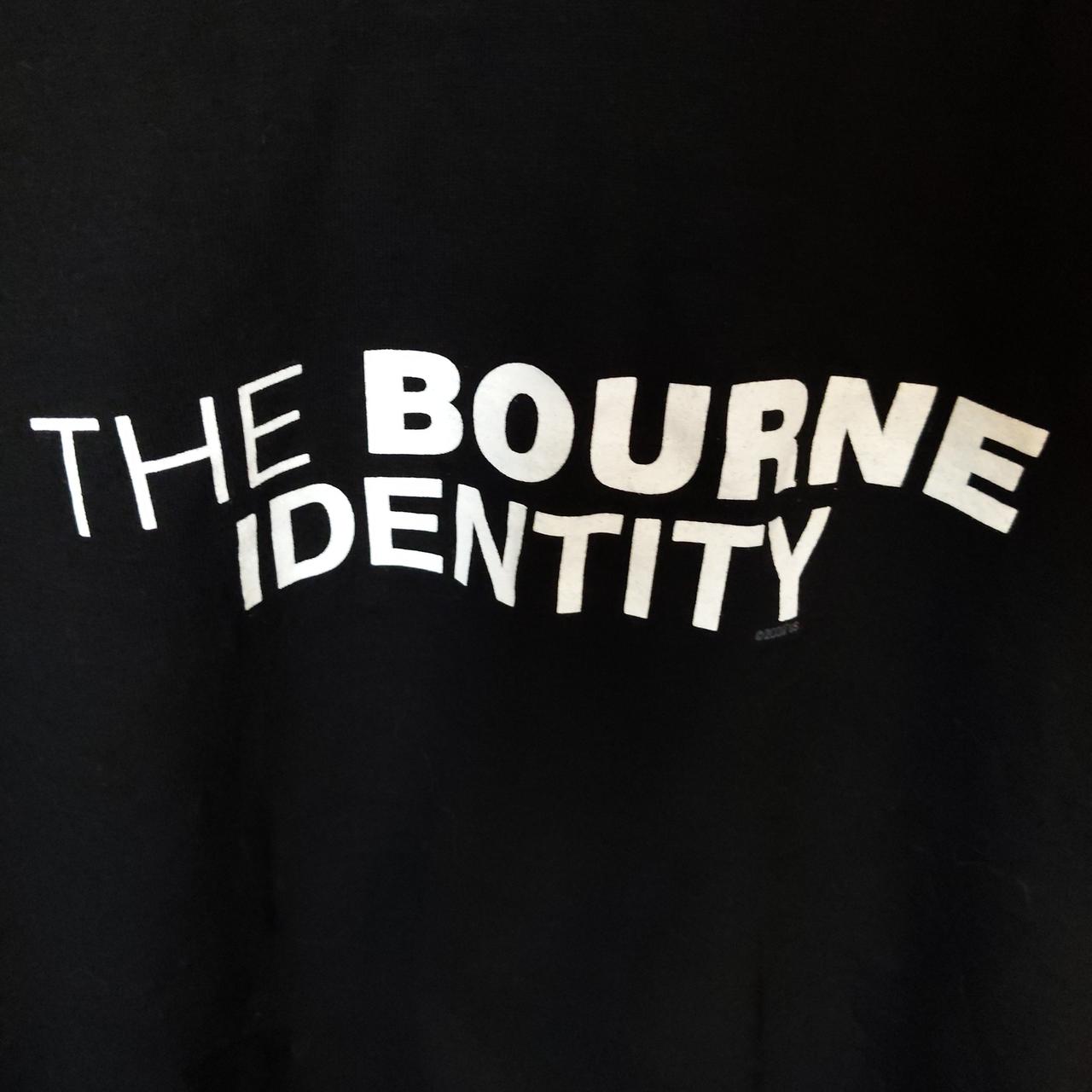 02' VINTAGE BOURNE IDENTITY Tシャツ 映画　ムービー Vintage The Bourne Identity T-shirt Movie Matt Damon 2002