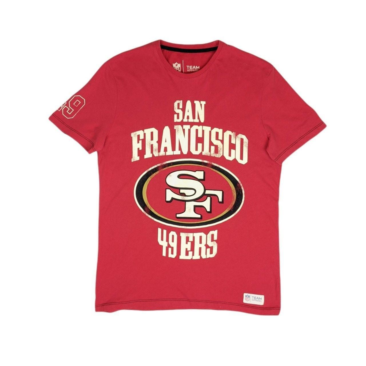 nfl team apparel san francisco 49ers tee - Depop