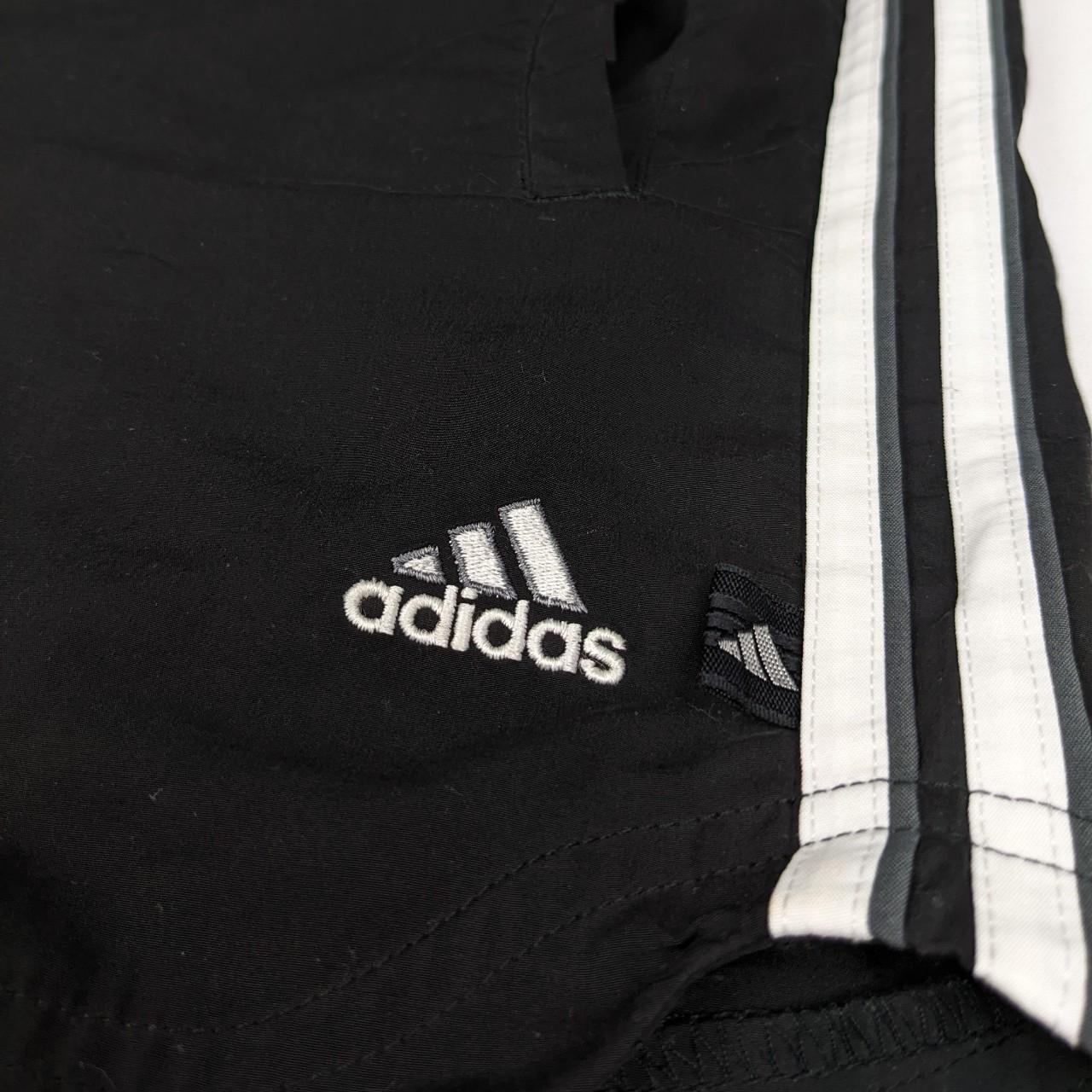 Vintage Adidas shorts Vintage 90s Adidas black... - Depop