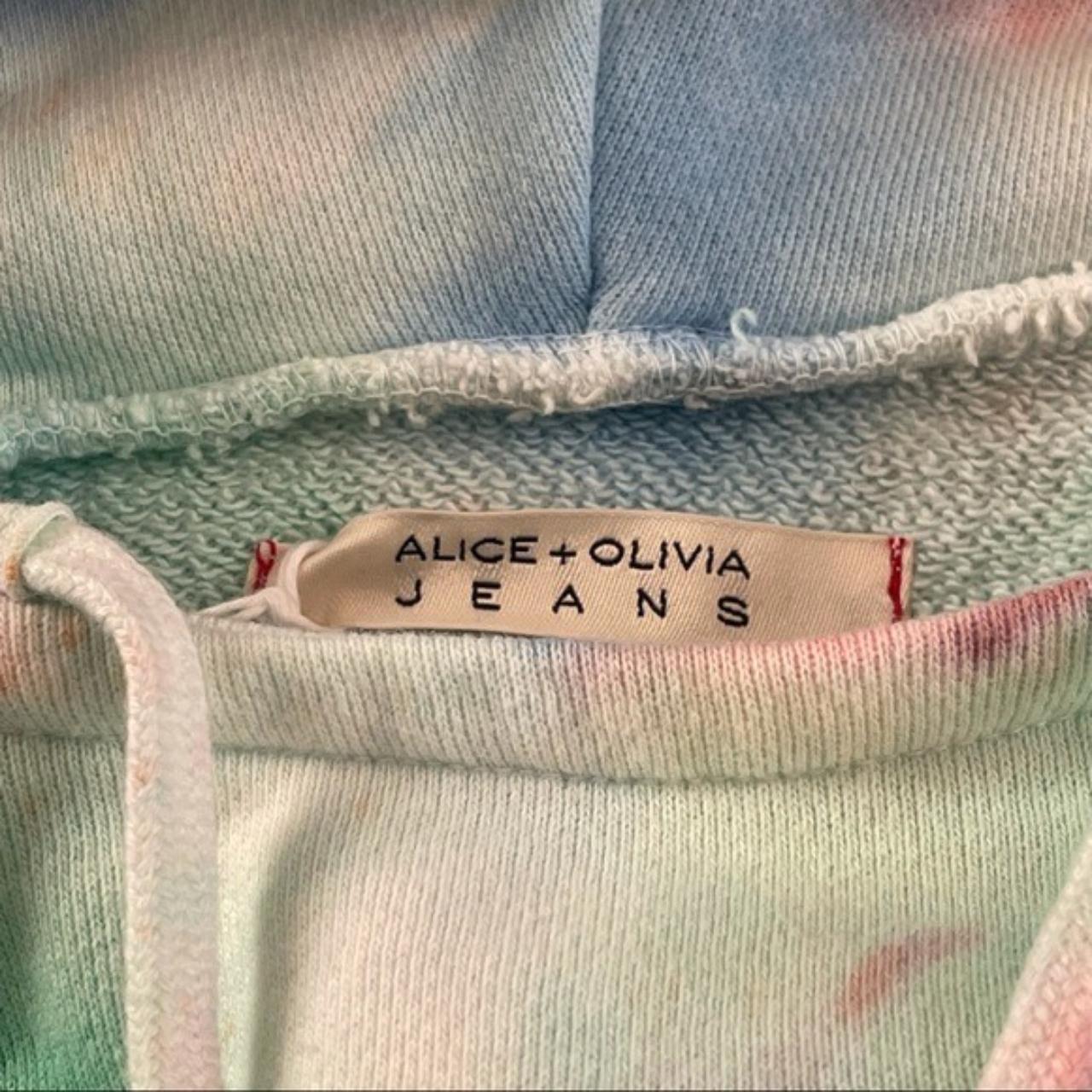 Alice + Olivia newest - Niki Tie-Dye Hoodie - Size Large